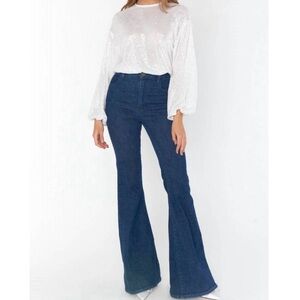 NWT, Show Me Your Mumu Women’s Good Times Top in White Sequins, Size Large